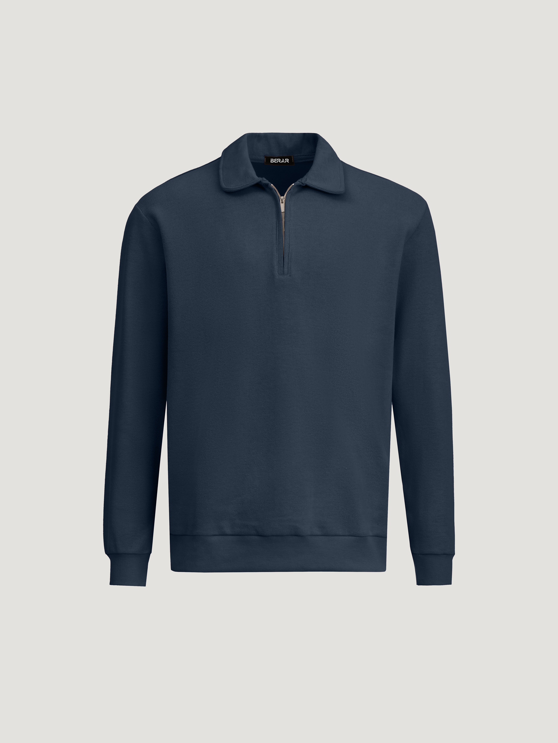 half-zip-darkblue-04214053-01 سلانیک نیم زیپ-04214053 - Image 1