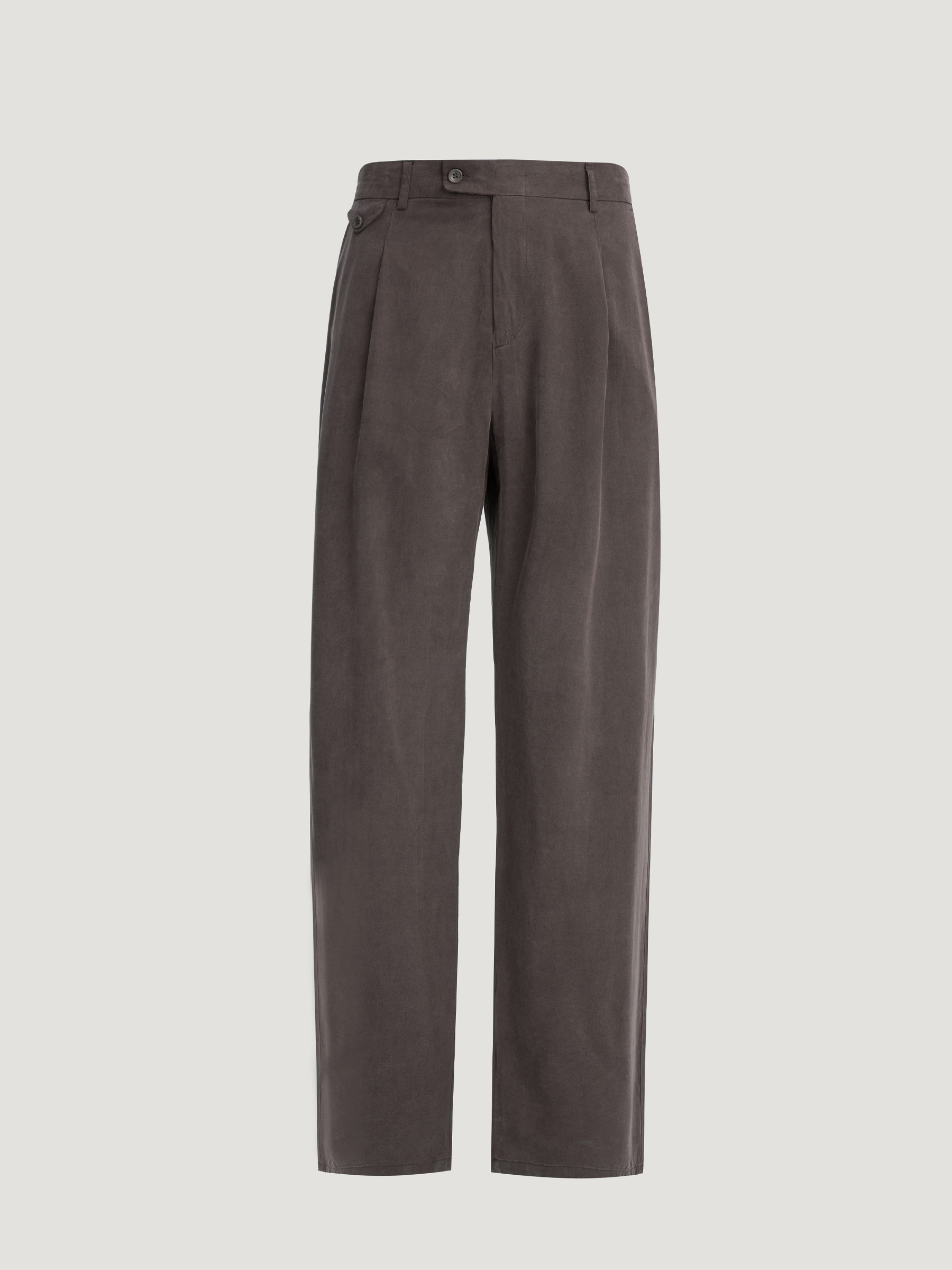 pants-bagy-brown-05103263-01 شلوار مودال بگ سنگشور-01503263 - Image 1
